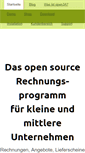 Mobile Screenshot of openwawi.de