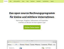 Tablet Screenshot of openwawi.de